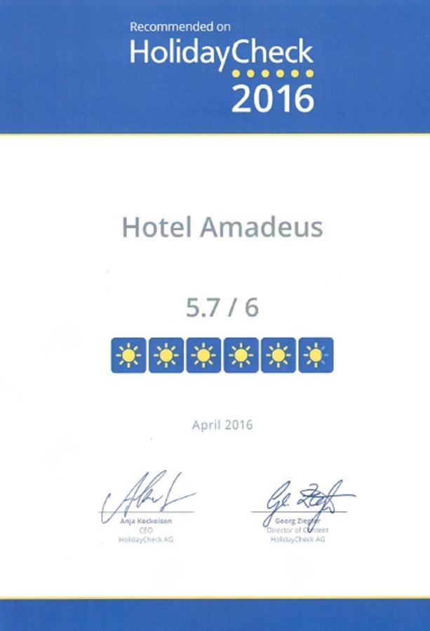Hotel-Restaurant Amadeus Hannover Eksteriør bilde